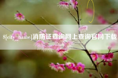 中山消防证查询网上查询官网下载
