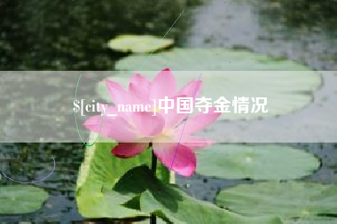 中山中国夺金情况