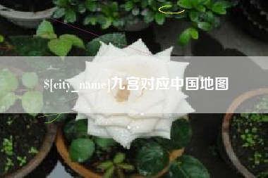 中山九宫对应中国地图