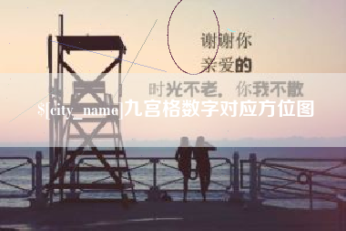 中山九宫格数字对应方位图