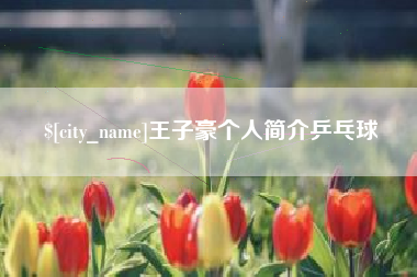 中山王子豪个人简介乒乓球