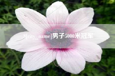 中山男子5000米冠军