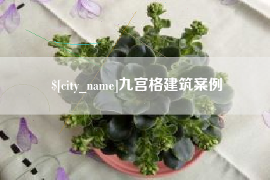 中山九宫格建筑案例