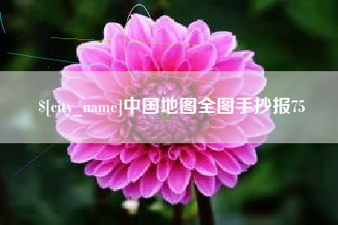 中山中国地图全图手抄报75