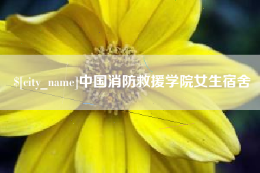 中山中国消防救援学院女生宿舍