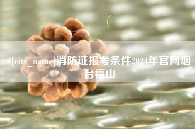 中山消防证报考条件2024年官网烟台福山